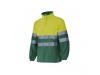 CAMISOLA POLAR BICOLOR COM FAIXAS REFLETORAS 280gr/m2