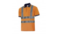 POLO DE ALTA VISIBILIDADE BICOLOR