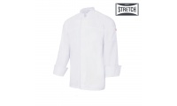 JAQUETA DE COZINHEIRO MANGA COMPRIDA STRETCH