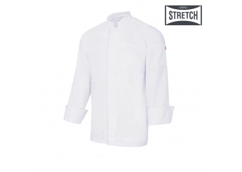 JAQUETA DE COZINHEIRO MANGA COMPRIDA STRETCH
