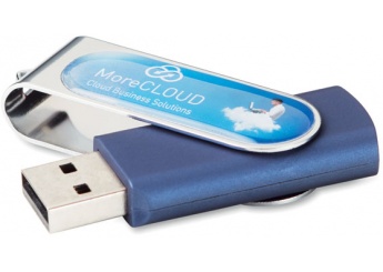 USB Flash com impresso full colour em resina (1, 2, 4, 8, 16, 32GB)