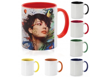 CANECA 350ML HARNET COM IMPRESSO 20X8CM A CORES INCLUDA