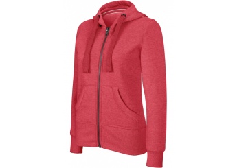 Casaco sweatshirt de senhora com capuz mlange