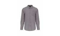 CAMISA MANGA COMPRIDA EM OXFORD DE TRATAMENTO FCIL