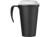 Caneca Americana Grande 350ml com tampa  prova de derramamento