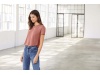T-shirt crop Flowy