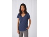 T-shirt Triblend de senhora com decote em V