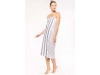 Fouta s riscas com franjas