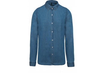 Camisa de homem em denim