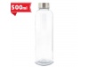 Garrafa TRANSPARENTE 500ml em Vidro BENZI