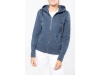 Casaco sweatshirt de senhora com capuz mlange