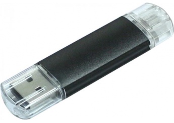 Memria USB Alumnio ON-THE-GO 2GB