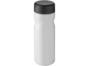 Garrafa H2O Base 650ml com tampa de enroscar