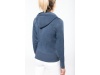 Casaco sweatshirt de senhora com capuz mlange