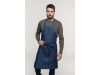 AVENTAL POLISTER / ALGODO COM BOLSO Denim