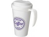 Caneca Americana Grande 350ml com tampa  prova de derramamento