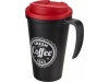 Caneca Americana Grande 350ml com tampa  prova de derramamento