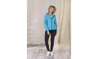 Casaco softshell para senhora reciclado certificado GRS Coltan
