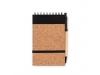 Bloco de capa de cortia A6 e caneta SONORACORK