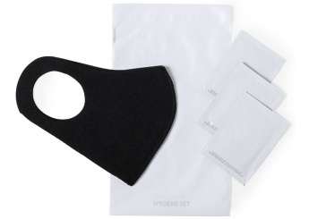 Set Higinico 3 Toalhitas + Mscara Hartin