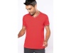T-shirt de homem em malha piqu com decote V