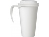 Caneca Americana Grande 350ml com tampa  prova de derramamento