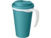 Caneca Americana Grande 350ml com tampa  prova de derramamento