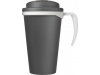 Caneca Americana Grande 350ml com tampa  prova de derramamento