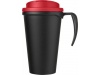 Caneca Americana Grande 350ml com tampa  prova de derramamento