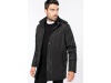 Parka com capuz amovvel