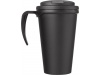 Caneca Americana Grande 350ml com tampa  prova de derramamento