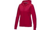 Hoodie para mulher com fecho em material orgnico GOTS Ruby