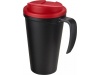 Caneca Americana Grande 350ml com tampa  prova de derramamento