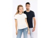 T-shirt de homem em malha piqu com decote redondo
