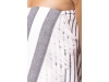 Fouta s riscas com franjas