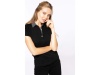Polo de senhora jersey bicolor