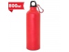 GARRAFA DE ALUMINIO COM MOSQUETAO 800ML TUAREG