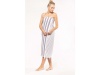 Fouta s riscas com franjas