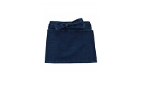 Avental curto Denim