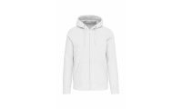 CASACO SWEATSHIRT COM CAPUZ Branco