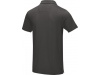 Polo para homem em material orgnico GOTS Graphite