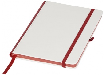 Bloco de notas A5 com capa de PU e lombada de cor para impresso digital Digital