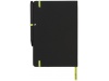 Bloco de notas A5 perfilado em cor e com caneta stylus Noir Edge Medium