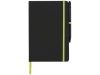 Bloco de notas A5 perfilado em cor e com caneta stylus Noir Edge Medium