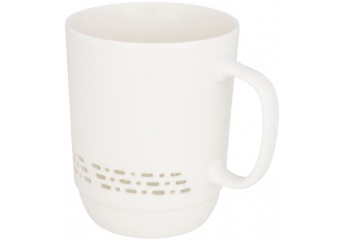 Caneca de cermica com partes transparentes Glimpse