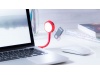 HUB USB 4 Portas + LMPADA TICARO