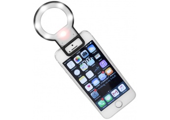 Flash LED com espelho para selfies Reflekt