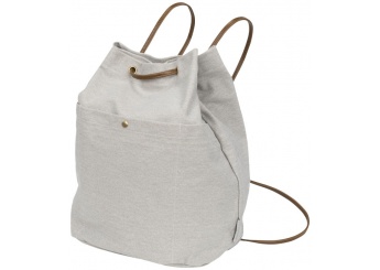 Mochila com cordes de lona resistente Harper