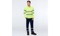 Plo tcnico manga comprida de alta visibilidade POLO POLARIS L/S
