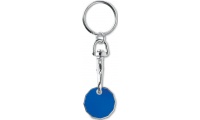 Porta-chaves com forma de moeda